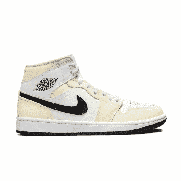 Air Jordan 1 Mid Coconut Milk - high-performance athletic footwear with advanced cushioning