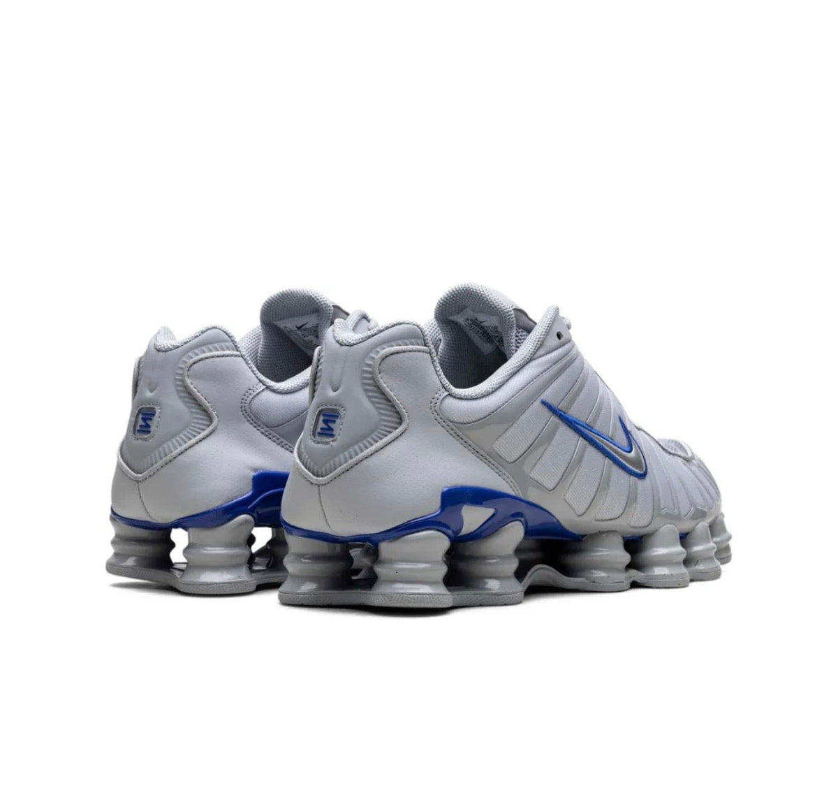 Nike Shox White Blue - high-performance athletic footwear in White with advanced cushioning