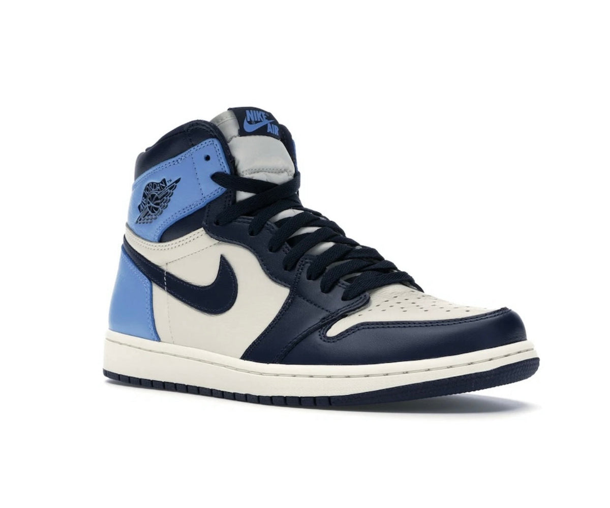 Air Jordan 1 Retro High Obsidian UNC - high-performance athletic footwear with advanced cushioning