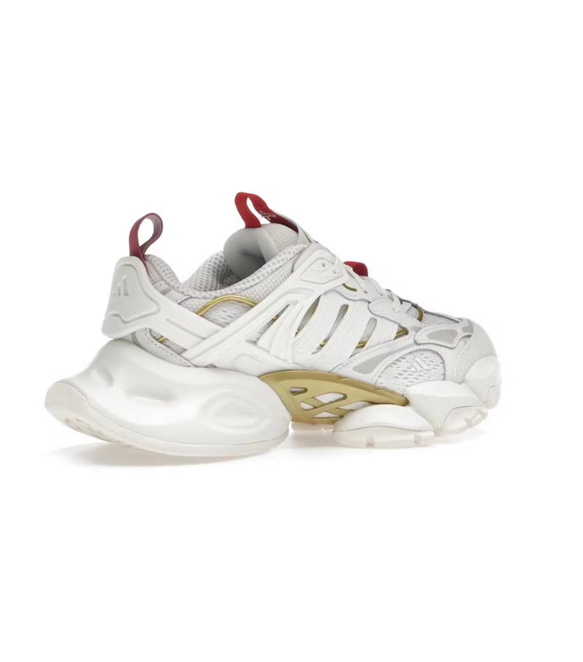 Adidas XLG White Gold Red - high-performance athletic footwear in White with advanced cushioning