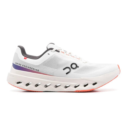 On Cloud White Orange - high-performance athletic footwear in White with advanced cushioning