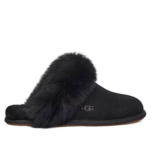 Ugg shearing - trim slippers black - high-performance athletic footwear in Black with advanced cushioning
