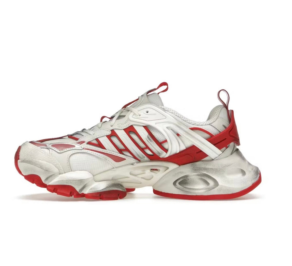 Adidas XLG White Red - high-performance athletic footwear in White with advanced cushioning