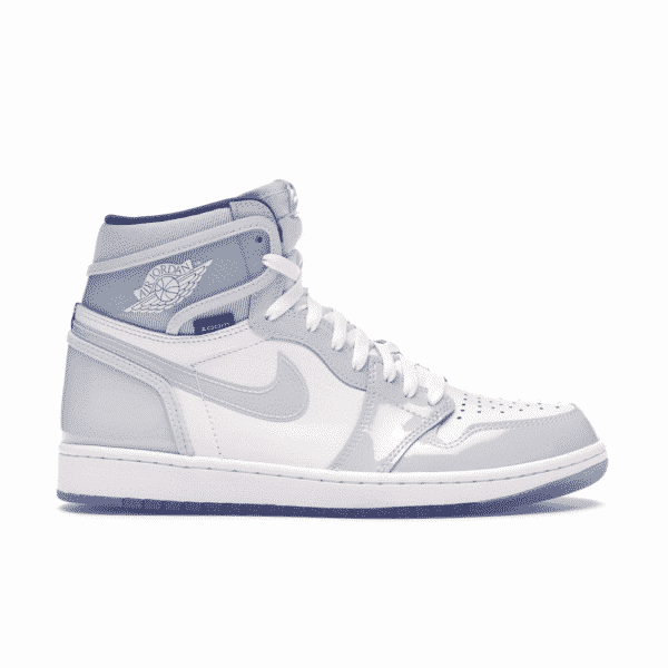Air Jordan 1 Retro High Zoom White Racer Blue - high-performance athletic footwear in White with advanced cushioning