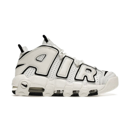 Nike Uptempo White Black high-performance athletic footwear Black