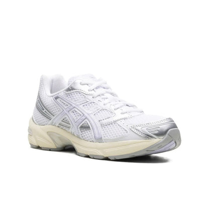 ASICS Gel 1130 silver white - high-performance athletic footwear in White with advanced cushioning