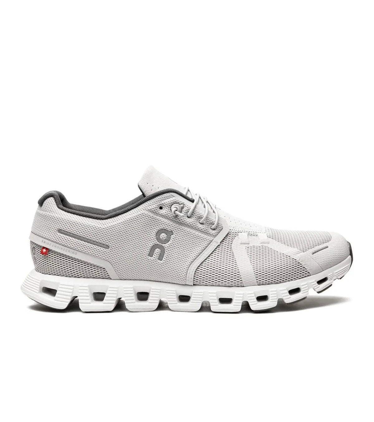 On Cloud 5.0 Grey - high-performance athletic footwear in Grey with advanced cushioning