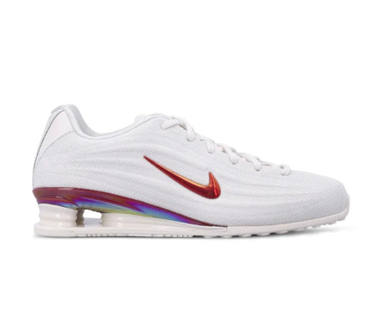 Nike Shox Z White Red Blue - high-performance athletic footwear in White with advanced cushioning