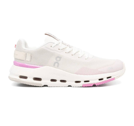 On Cloud White Pink - high-performance athletic footwear in White with advanced cushioning