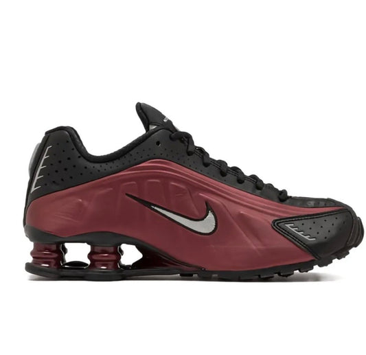 Nike Shox R4 Red Black - high-performance athletic footwear in Black with advanced cushioning