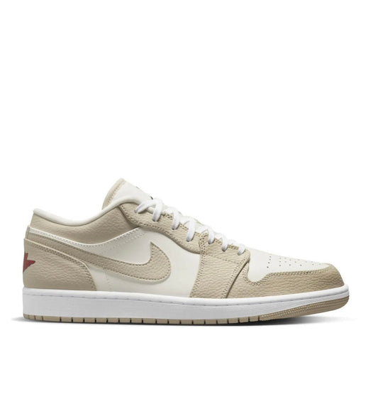 Jordan 1 Low SE Sail Rattan University Red - high-performance athletic footwear in Red with advanced cushioning