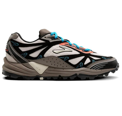 brooks Cascadia Grey Cream Black