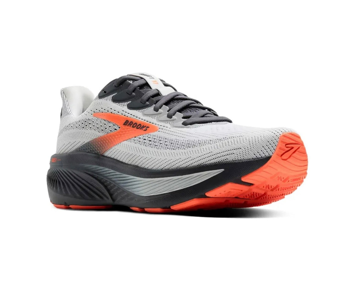 brooks Ghost Grey Orange