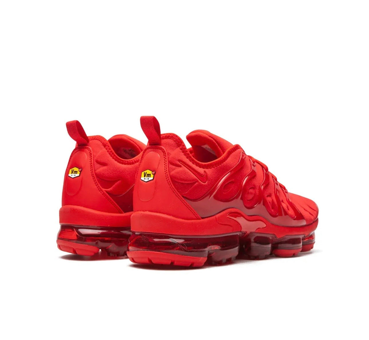 Nike Vapormax red - high-performance athletic footwear in Red with advanced cushioning