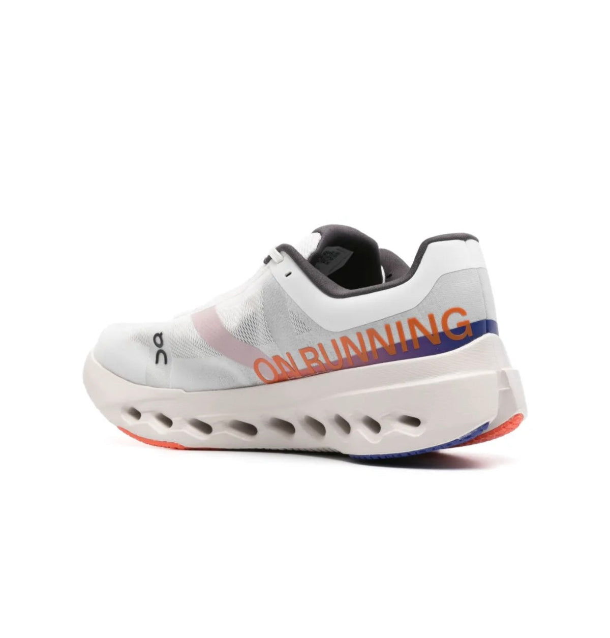 On Cloud White Orange - high-performance athletic footwear in White with advanced cushioning