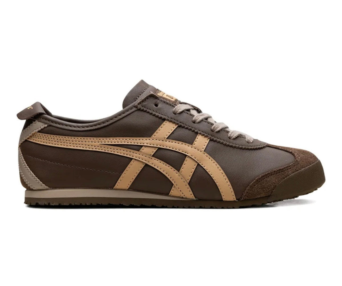 Onitsuka Tiger Mexico brown cream - high-performance athletic footwear in Brown with advanced cushioning