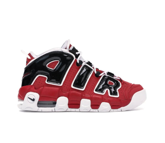 Nike Uptempo Red Black 1.0 high-performance athletic footwear Black