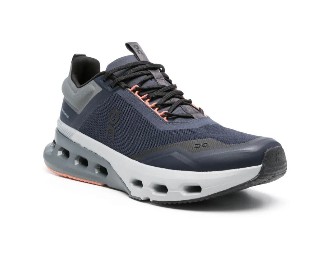 On Cloudnova Blue Grey - high-performance athletic footwear in Blue with advanced cushioning