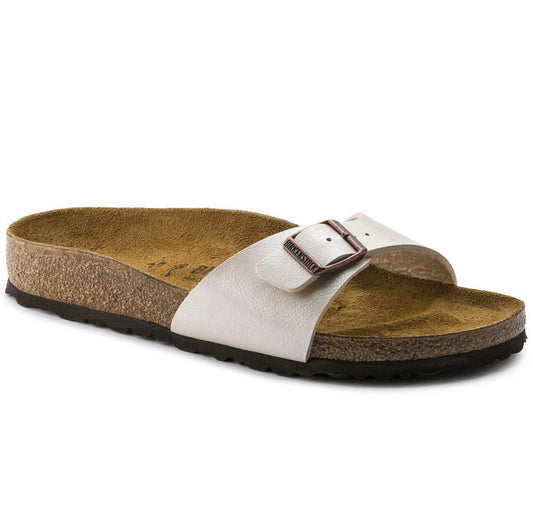 Birkenstock Madrid Cream Bronze - high-performance athletic footwear with advanced cushioning