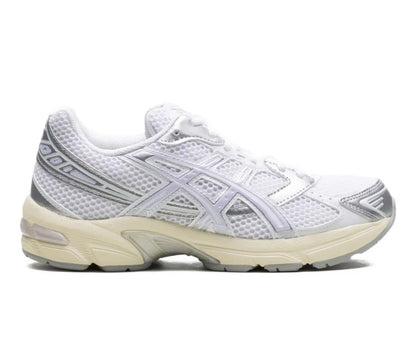 ASICS Gel 1130 silver white - high-performance athletic footwear in White with advanced cushioning