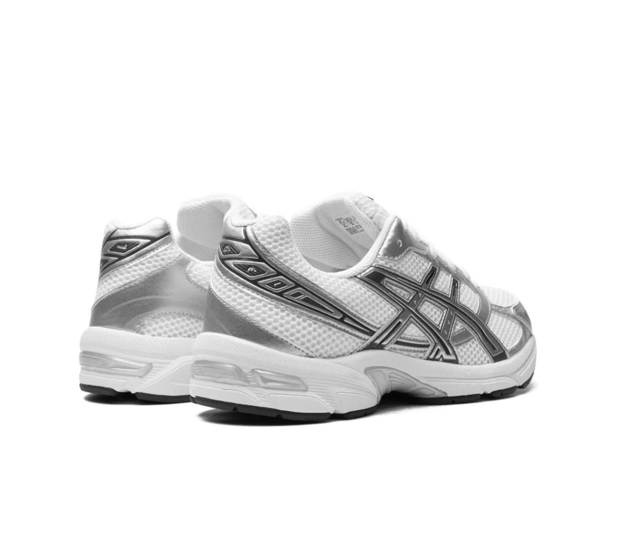 ASICS Gel 1130 silver white - high-performance athletic footwear in White with advanced cushioning