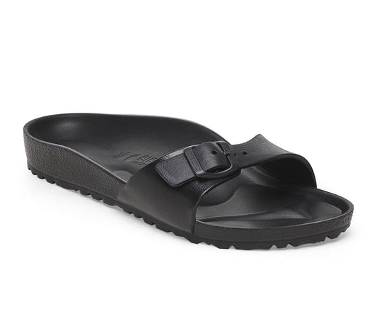 Birkenstock Madrid Black Leather - high-performance athletic footwear in Black with advanced cushioning