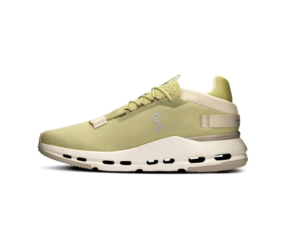 On Cloudnova Light Green - high-performance athletic footwear in Green with advanced cushioning
