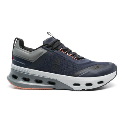 On Cloudnova Blue Grey - high-performance athletic footwear in Blue with advanced cushioning