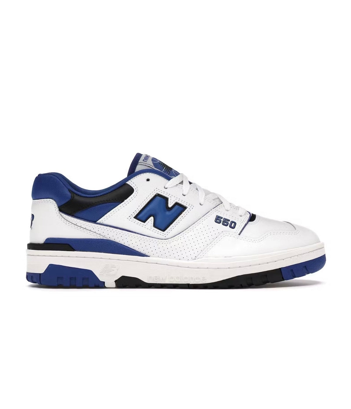 New Balance 550 White Blue - high-performance athletic footwear in White with advanced cushioning