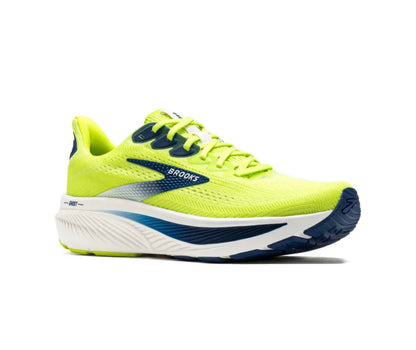 brooks Ghost Yellow Blue