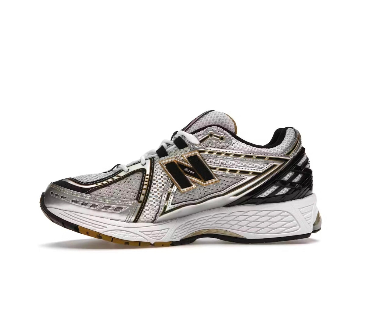 New Balance 1906R White Metallic Gold - high-performance athletic footwear in White with advanced cushioning